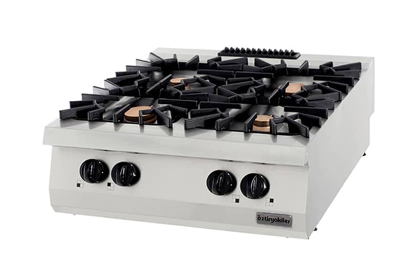 Gas Range, 4 Open Burners