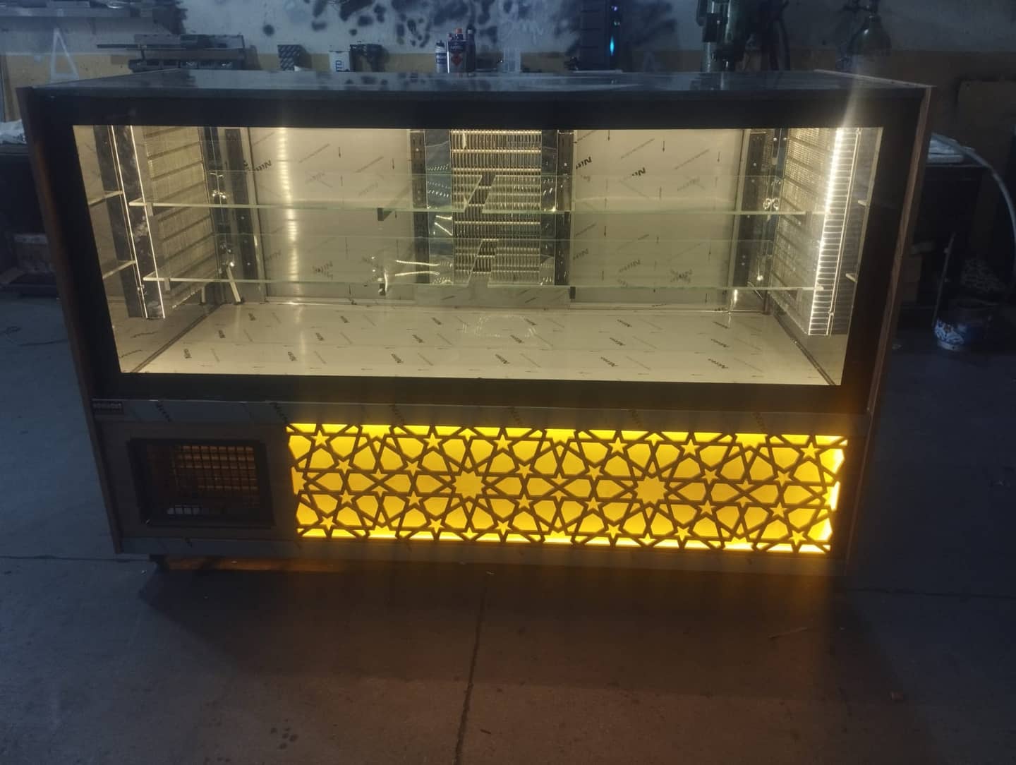 Buzlu Camlı Pasta Vitrini PV-150
