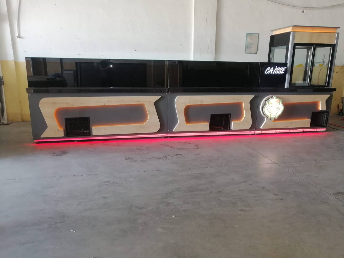 Kebap Salonu Kasa ve Servis Tezgahı ST-KB160